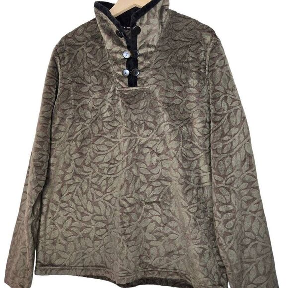 Wooly Bully Wear Colorado Fleece Pullover Size Medium - Picture 3 of 8